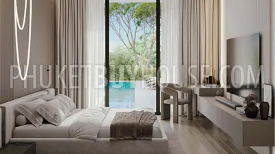 KTH22617: Elegant Hillside Villas with Panoramic Views and Private Staff Quarters in Central Phuket. Photo #14