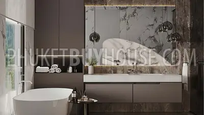 KTH22617: Elegant Hillside Villas with Panoramic Views and Private Staff Quarters in Central Phuket. Photo #32