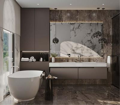 KTH22617: Elegant Hillside Villas with Panoramic Views and Private Staff Quarters in Central Phuket. Photo #32