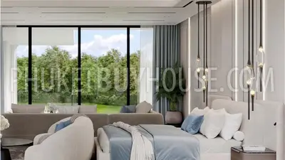 KTH22617: Elegant Hillside Villas with Panoramic Views and Private Staff Quarters in Central Phuket. Photo #27
