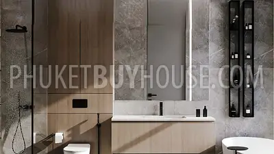 KTH22617: Elegant Hillside Villas with Panoramic Views and Private Staff Quarters in Central Phuket. Photo #40