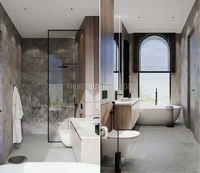 KTH22617: Elegant Hillside Villas with Panoramic Views and Private Staff Quarters in Central Phuket. Photo #41