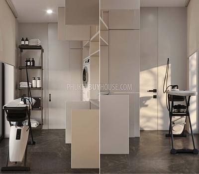 KTH22617: Elegant Hillside Villas with Panoramic Views and Private Staff Quarters in Central Phuket. Photo #23