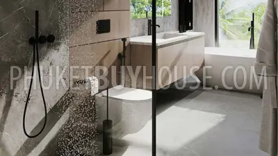 KTH22617: Elegant Hillside Villas with Panoramic Views and Private Staff Quarters in Central Phuket. Photo #39
