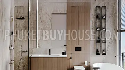 KTH22617: Elegant Hillside Villas with Panoramic Views and Private Staff Quarters in Central Phuket. Photo #50