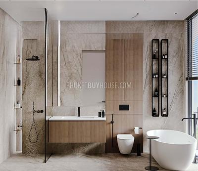 KTH22617: Elegant Hillside Villas with Panoramic Views and Private Staff Quarters in Central Phuket. Photo #50