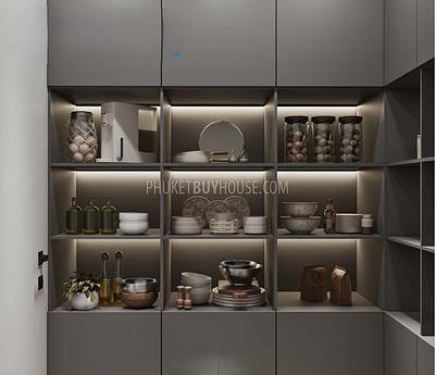 KTH22617: Elegant Hillside Villas with Panoramic Views and Private Staff Quarters in Central Phuket. Photo #13