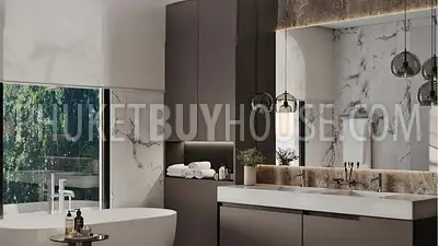KTH22617: Elegant Hillside Villas with Panoramic Views and Private Staff Quarters in Central Phuket. Photo #31
