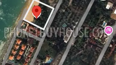 PHA22619: Beachfront Land for Sale Near Khao Lak Beach, Phang Nga. 照片 #1