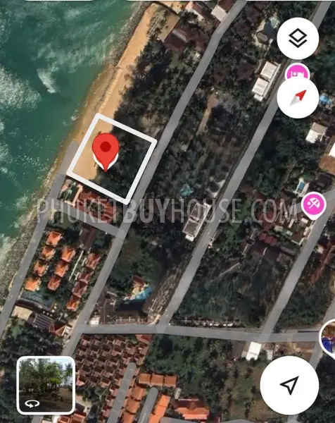PHA22619: Beachfront Land for Sale Near Khao Lak Beach, Phang Nga. Fotoğraf #1