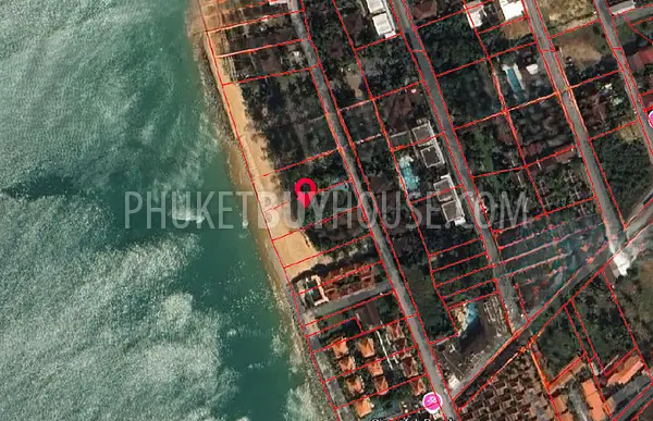 PHA22619: Beachfront Land for Sale Near Khao Lak Beach, Phang Nga. Fotoğraf #3