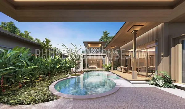 TAL22620: Elegant Thai-Inspired 3BR Pool Villas in Tranquil Green Surroundings. 照片 #1