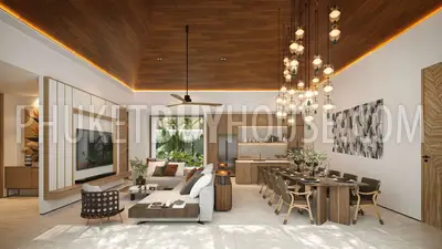 TAL22620: Elegant Thai-Inspired 3BR Pool Villas in Tranquil Green Surroundings. Photo #4