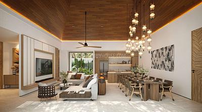 TAL22620: Elegant Thai-Inspired 3BR Pool Villas in Tranquil Green Surroundings. Photo #4