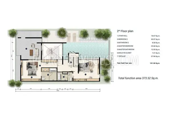 BAN7093: Last in the project Two Storey, Three Bedroom Pool Villa in Bang Tao. Photo #4