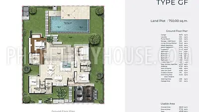 BAN21875: Luxurious Modern Villa With 4 Bedroom In Bang Tao. Fotoğraf #5