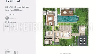 BAN21880: Villa With A Private Swimming Pool On Bang Tao. Photo #5