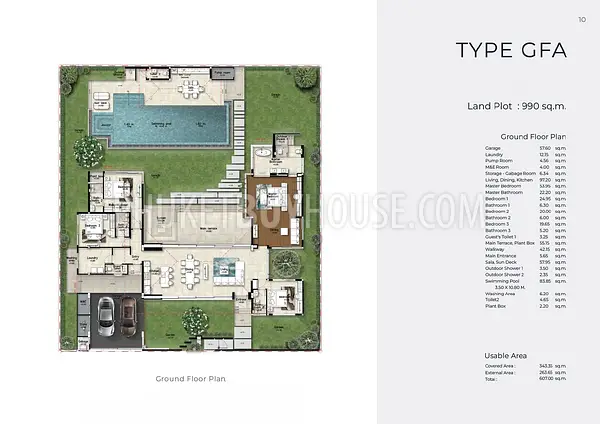 BAN21876: A Gorgeous 4-Bedroom Villa For Sale On Bang Tao. Photo #5