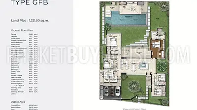 BAN21874: A Gorgeous 4-Bedroom Villa For Sale On Bang Tao. Photo #5
