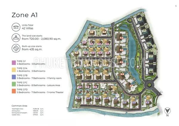 BAN21875: Роскошная Современная Вилла С 4 Спальнями На Банг Тао. Фото #4