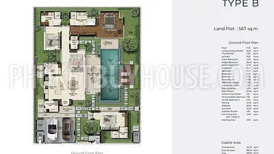 BAN22624: Stylish 3-Bedroom Pool Villa with Elegant Design near Laguna Phuket. Photo #4