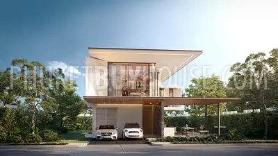 BAN22625: Современная вилла с 4 спальнями, бассейном и стильной планировкой в районе Лагуна, Бангтао. Фото #2