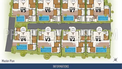 KAT22627: Elegant Double Master Bedroom Villa with Expansive Indoor-Outdoor Living in Kata. Fotoğraf #2