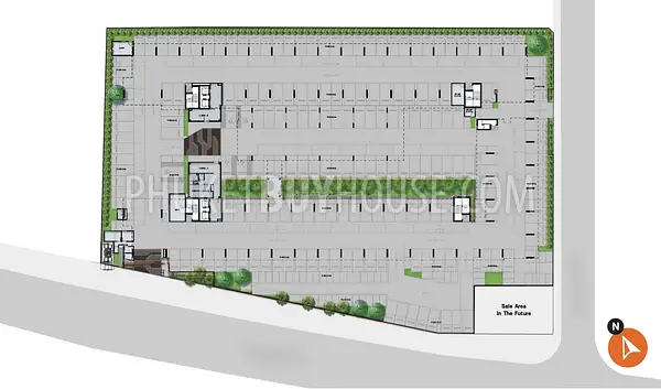 TAL22631: 1-Bedroom Plus Residence with Rooftop Garden and Full Facilities in Central Phuket. 照片 #3
