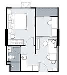TAL22631: 1-Bedroom Plus Residence with Rooftop Garden and Full Facilities in Central Phuket. Thumbnail #5