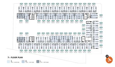 TAL22631: Современная квартира с 1 спальней плюс и садом на крыше в центре Пхукета. Фото #4