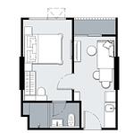 TAL22630: 1-Bedroom Residence with Rooftop Garden and Fully ready to move in Central Phuket. Thumbnail #5