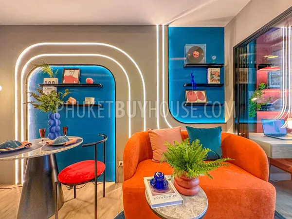 TAL22631: 1-Bedroom Plus Residence with Rooftop Garden and Full Facilities in Central Phuket. 照片 #11