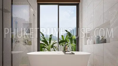 TAL7346: Cosy Three Bedroom Villa in Thalang. Photo #4