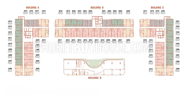 TAL22632: New Stylish 1 Bedroom Apartment in a Modern Condominium in Talang for Sale. 照片 #4