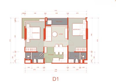 TAL22635: New Stylish 2 Bedroom Apartment in a Modern Condominium in Talang for Sale. 照片 #2