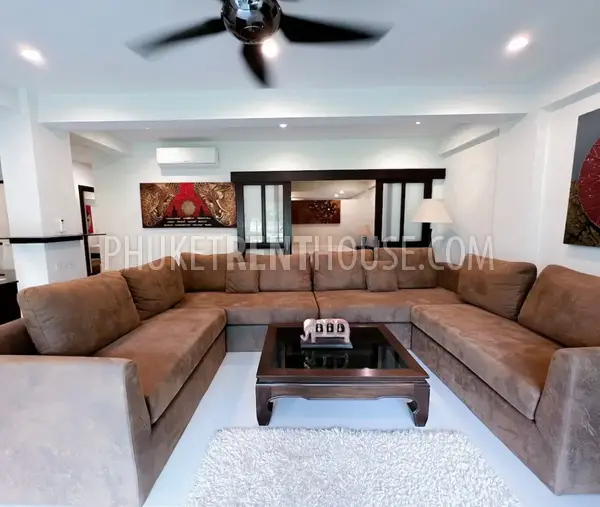 NAI22644: Spacious 3-Bedroom Apartment with Lake View Near Nai Harn Beach. 照片 #15