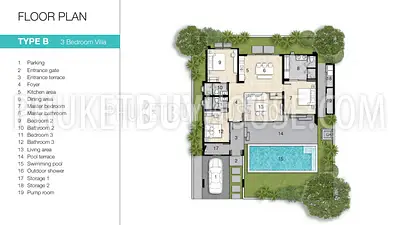 BAN6939: New complex of tropical villas in Bang Tao. Photo #7