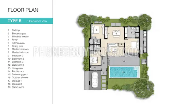 BAN6939: New complex of tropical villas in Bang Tao. Fotoğraf #7
