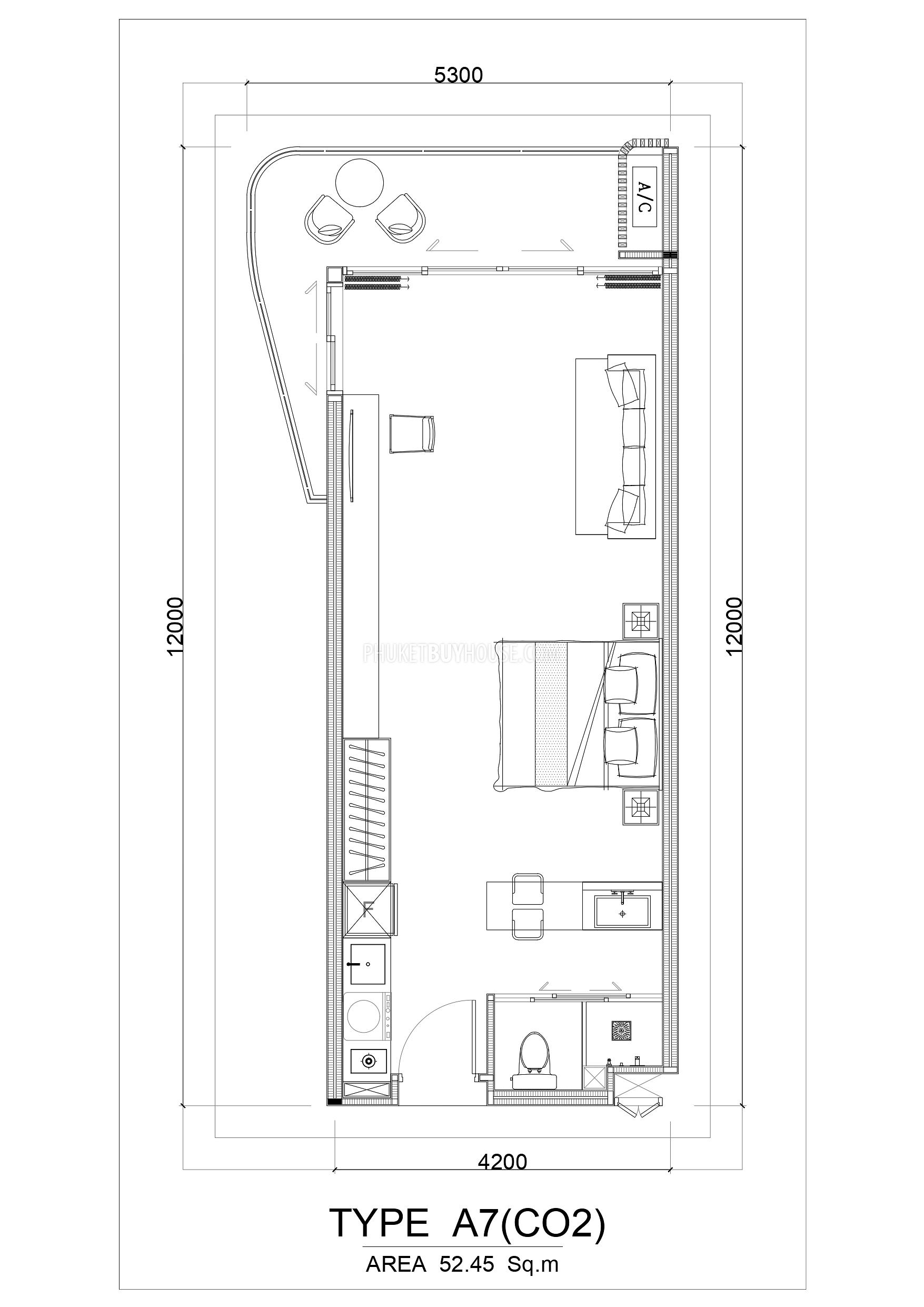 LAY22284: Resale: 1 BR Unit from Developer in an Amazing Beachfront Complex in Layan. Photo #4