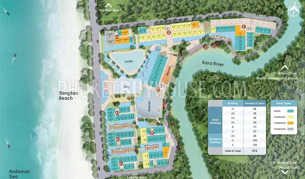 LAY22285: Resale: 2 BR Unit from Developer in an Amazing Beachfront Complex in Layan. Photo #3