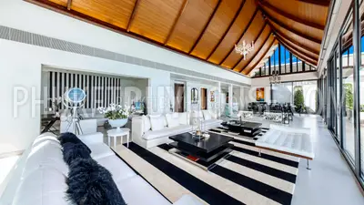 NAT6844: Villa with Panoramic Sea views in the area of Nai Thon Beach. Photo #34