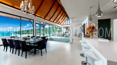 NAT6844: Villa with Panoramic Sea views in the area of Nai Thon Beach. Photo #36