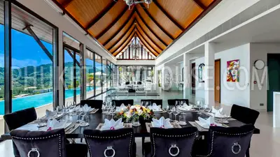 NAT6844: Villa with Panoramic Sea views in the area of Nai Thon Beach. Photo #53