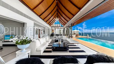 NAT6844: Villa with Panoramic Sea views in the area of Nai Thon Beach. Photo #46