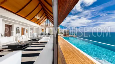 NAT6844: Villa with Panoramic Sea views in the area of Nai Thon Beach. Photo #47