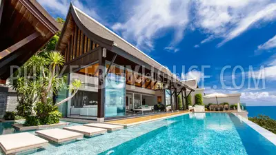 NAT6844: Villa with Panoramic Sea views in the area of Nai Thon Beach. Photo #52
