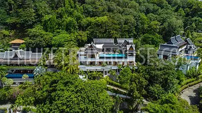 SUR22288: Skyline Villa with Ocean Views – A Pinnacle of Luxury Living in Surin. 照片 #26