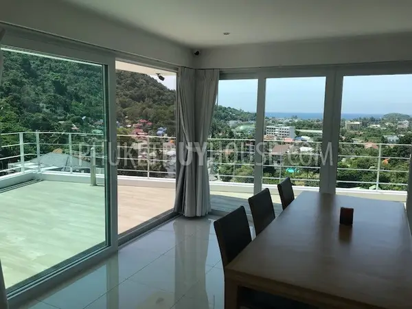KAT6954: Stunning Leasehold Penthouse with Panoramic Sea Views Over Kata. Fotoğraf #6