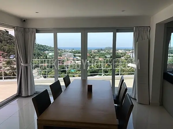 KAT6954: Stunning Leasehold Penthouse with Panoramic Sea Views Over Kata. Fotoğraf #3