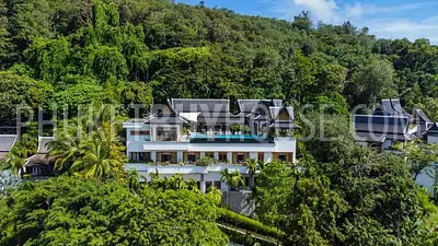 SUR22288: Skyline Villa with Ocean Views – A Pinnacle of Luxury Living in Surin. 照片 #45